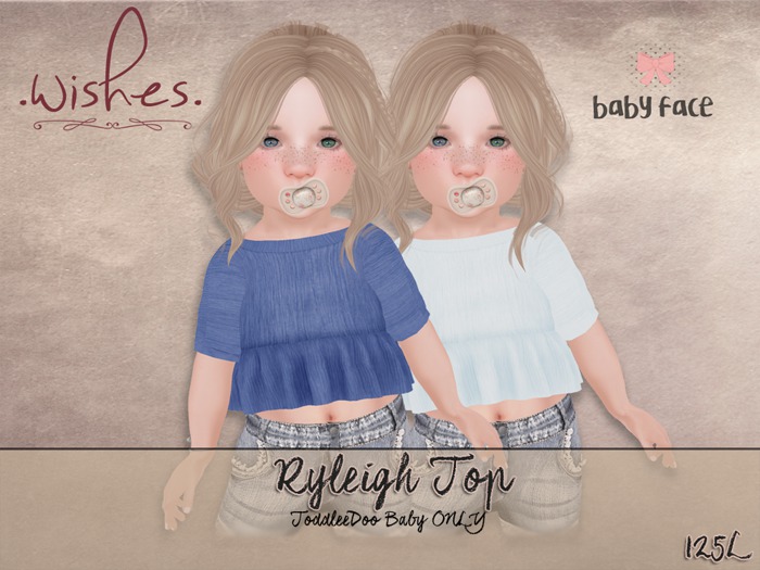 .Wishes. ~ Ryleigh Top ~ Blues