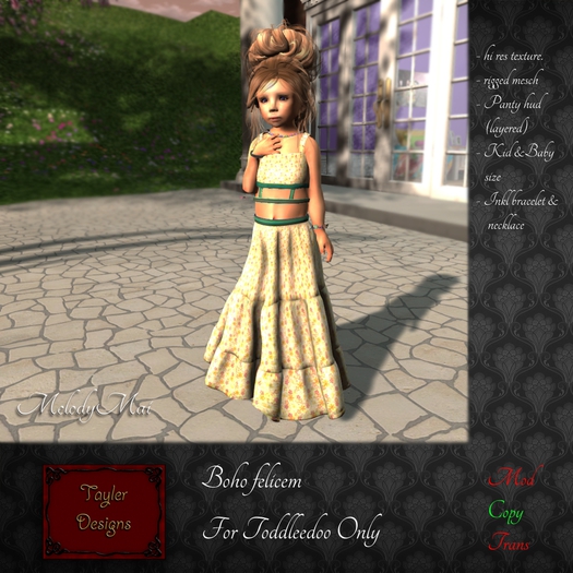 [T.D.] Toddleedoo Boho Felicem