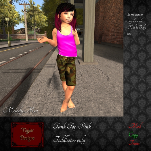 [T.D.] Toddleedoo Tanktop Pink