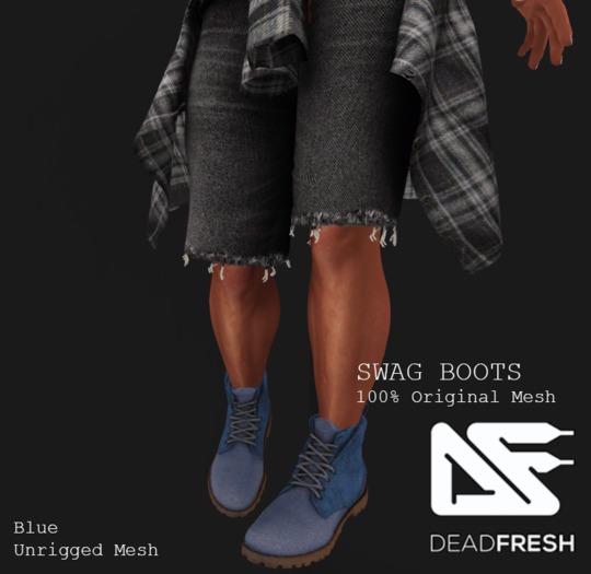 [DF] Swag Boots -Blue