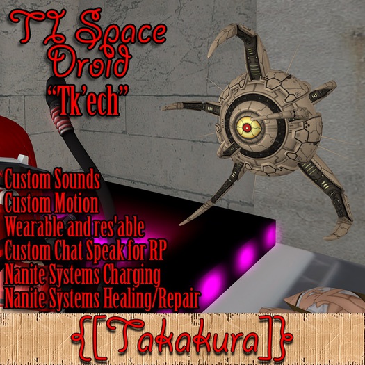 -Packed- TI Space Droid "Tk'ech" {[Takakura]} 1.1