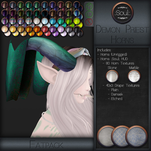 .:Soul:. Horns - Demon Priest - Fatpack