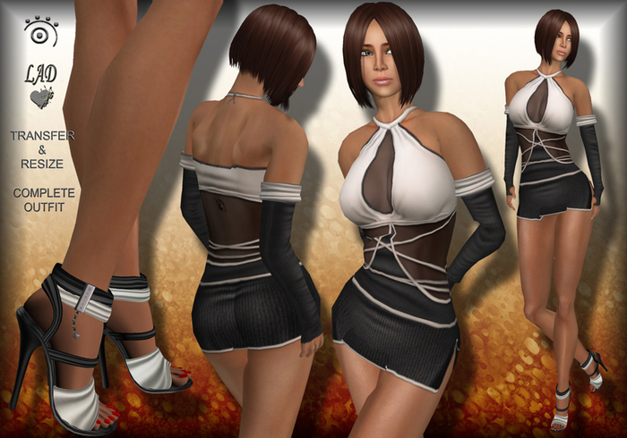 Opium High Style Black & Cream