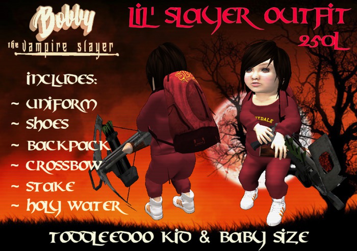 Bobby's Lil' Slayer Outfit