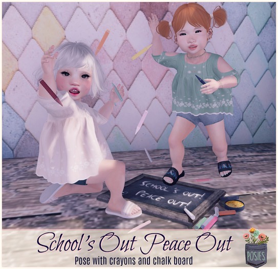 Posies-School's Out pose&prop