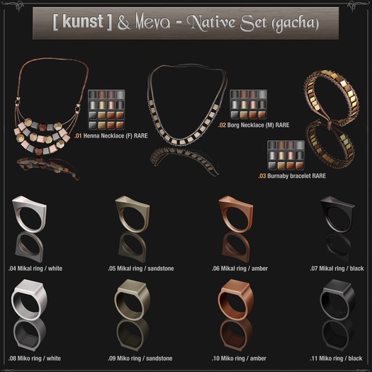 .08 [ kunst ] & Meva - Miko ring / white