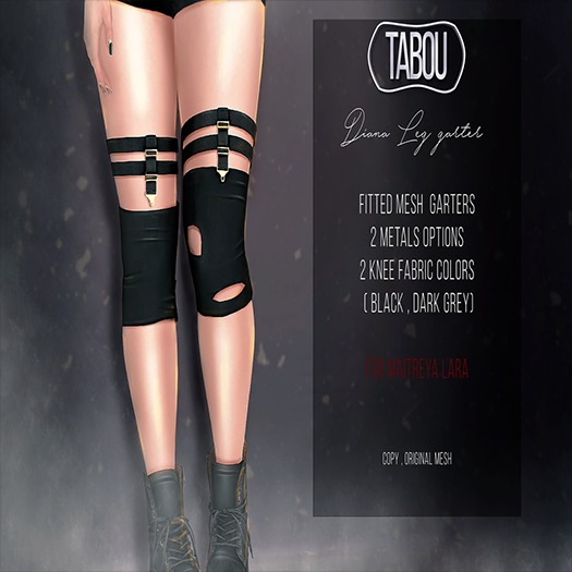 TABOU. Diana Leg Garters(ADD!)