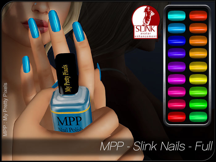 - MPP - Slink Finger & Toe Nails HUD - Full