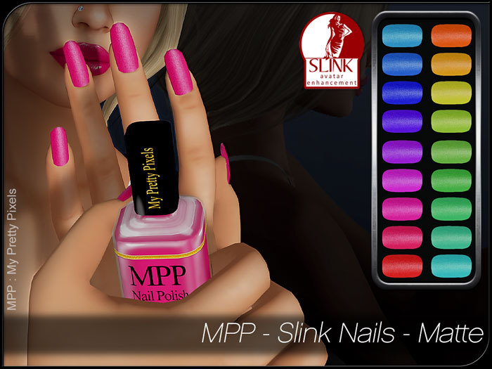 - MPP - Slink Finger & Toe Nails HUD - Matte