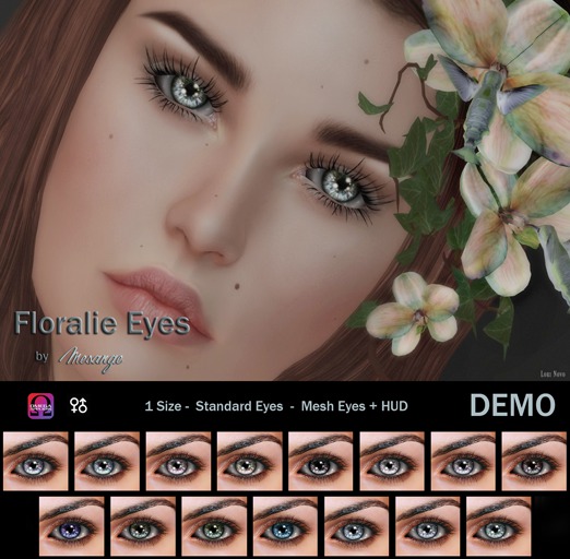MESANGE - Floralie Eyes BEAUTY PACK (add me & touch)