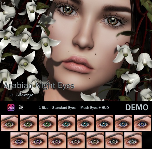 MESANGE - Arabian Night Eyes BEAUTY PACK (add me & touch)
