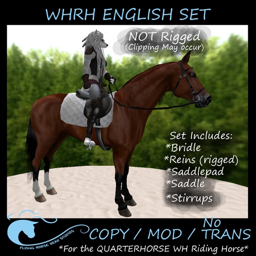 ~FHHS~ WHRH QH English Tack Set