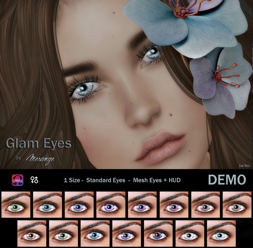 MESANGE - Glam Eyes BEAUTY PACK 