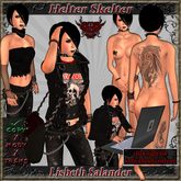 ~ HeLtEr SkElTeR ~ Lisbeth Salander KOMPLETTER AVATAR - Stieg Larsson - Millenium - Goth