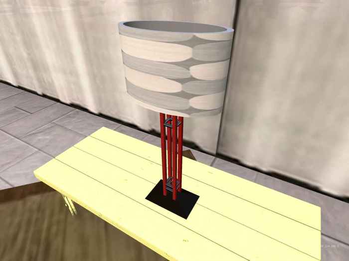 Big Peach Table Lamp