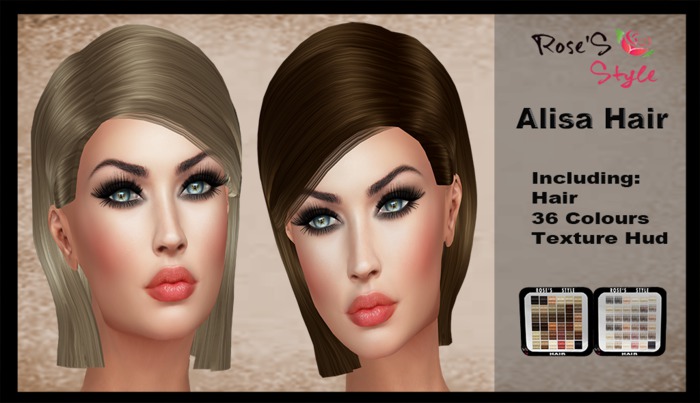 ROSE'S STYLE Alisa Mesh Hair .