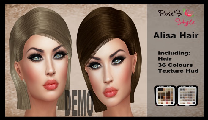 ROSE'S STYLE Alisa Mesh Hair DEMO