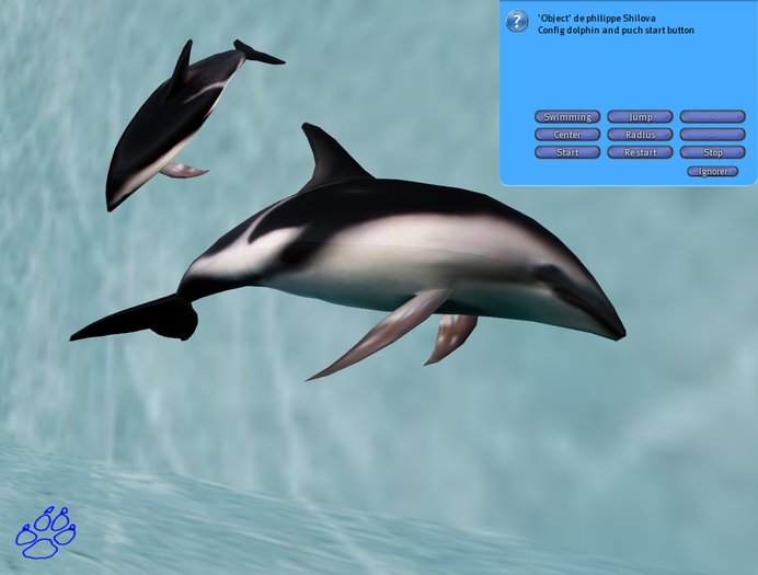 Dolphin - move - Parametric model