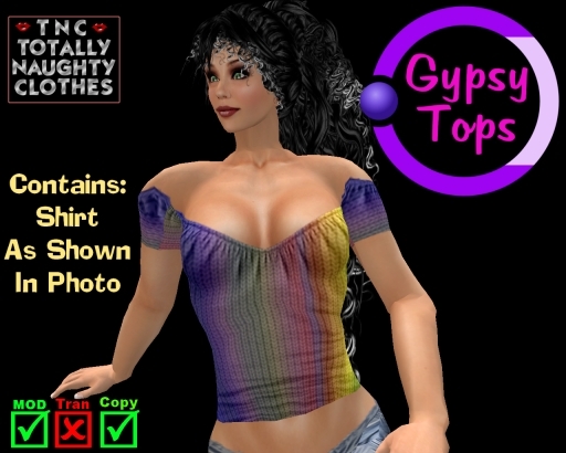 Gypsy Top BoldRain GM