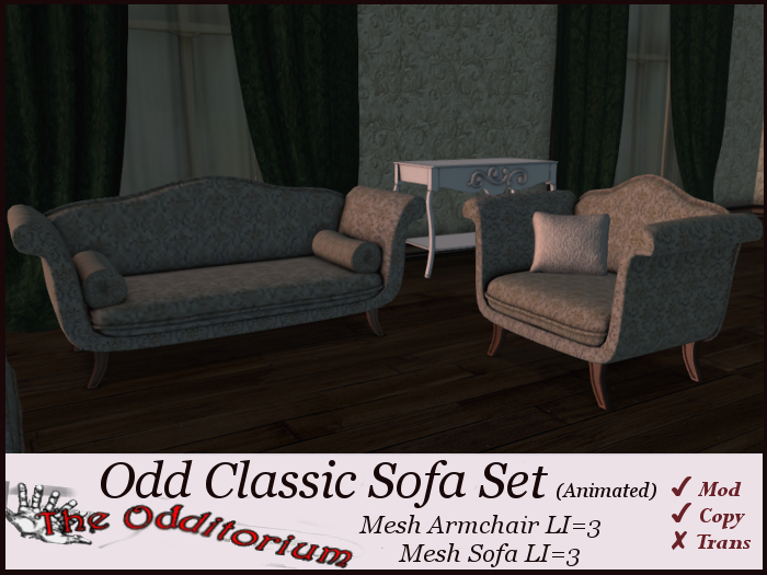 Odd Classic Sofa Set