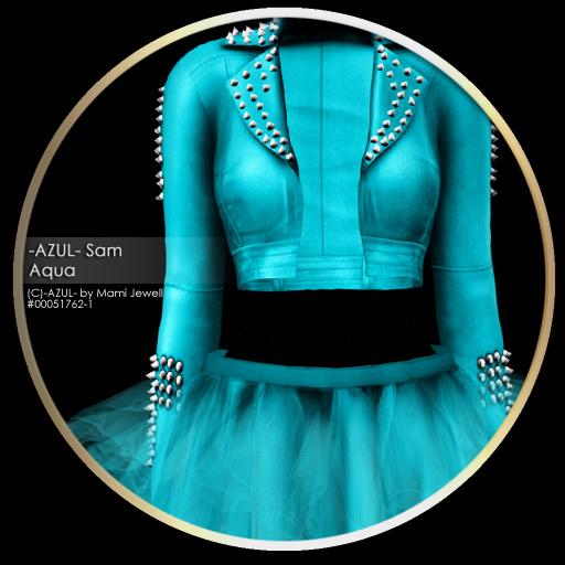 -AZUL- Sam /Aqua