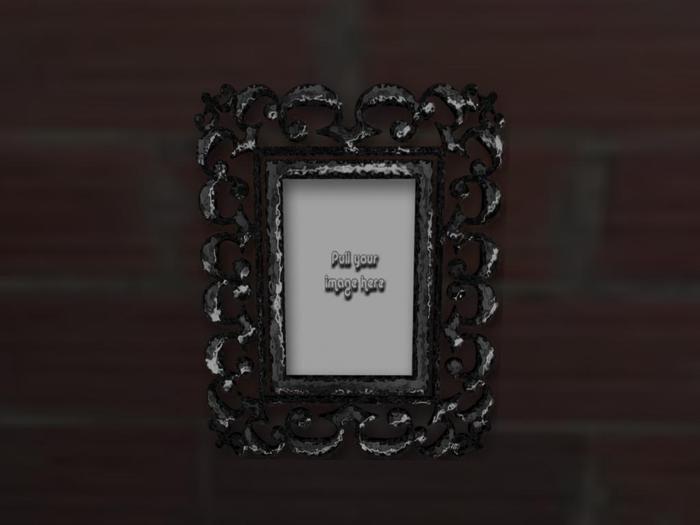 Iron frame antique