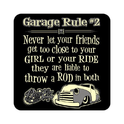 Garage Rules 2 Poster