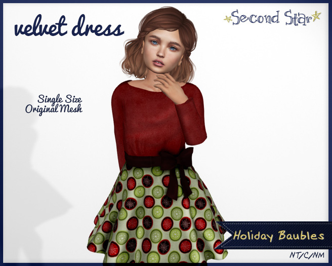 Velvet Dress - 