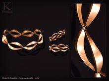 (Kunglers) Barbra set - Bronze