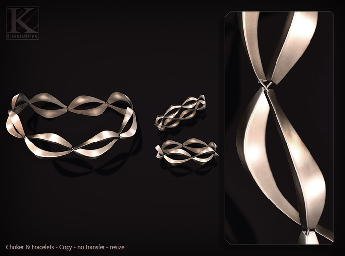 (Kunglers) Barbra set - Silver
