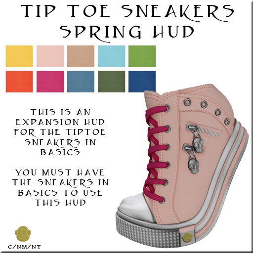 BM Tip Toe Sneakers Spring HUD