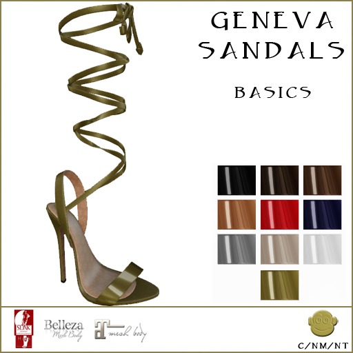 BM Geneva Sandals Basics