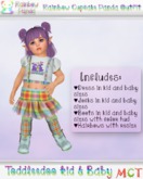 .:RP:. Rainbow Cupcake Panda Outfit - TD
