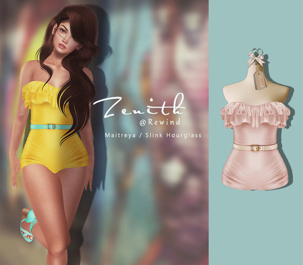 =Zenith=Purfle Bodysuit (Rose)