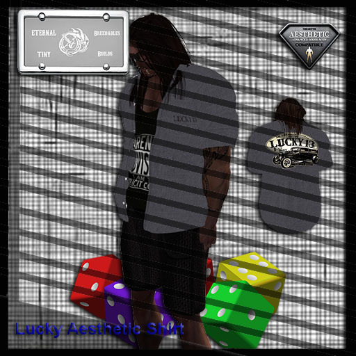 Lucky 13 Rockabilly Unbuttoned Aesthetic Shirt