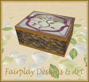 ~Clair de Lune Musical Stained Glass Music Box~