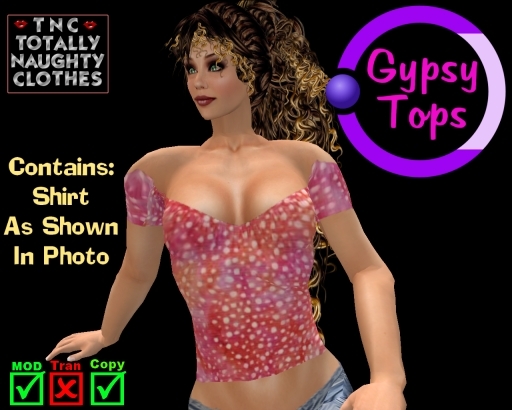 Gypsy Top Coral SL