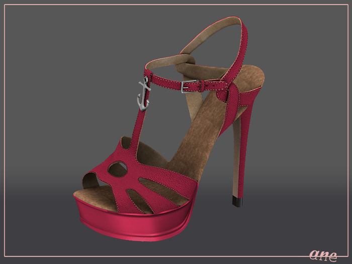 ANE Shoes - NYE Heels RASPBERRY