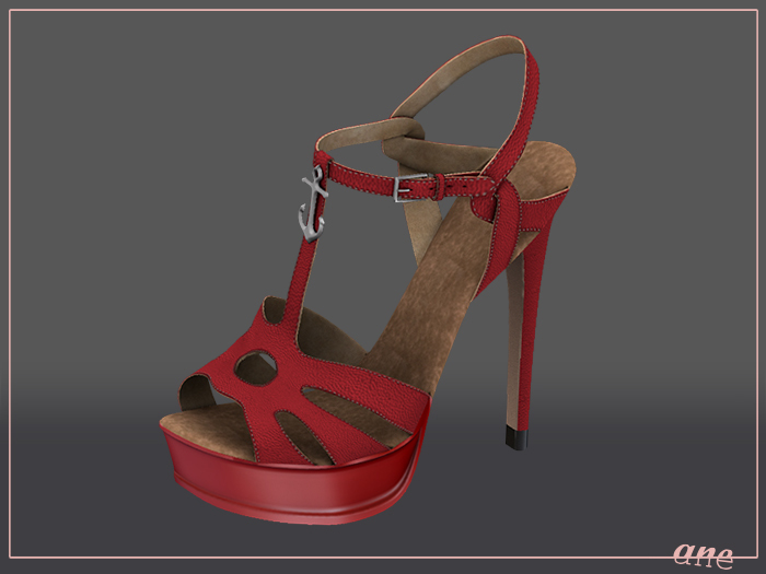 ANE Shoes - NYE Heels RUBY RED