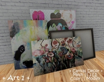 WIB - Mesh Canvas Decor - Art 1