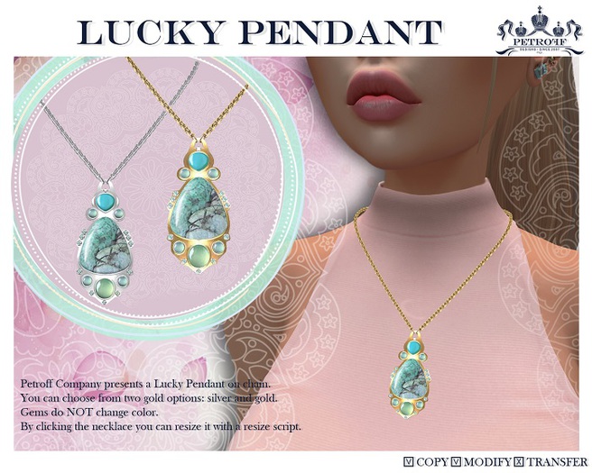*PetroFF* Lucky Pendant