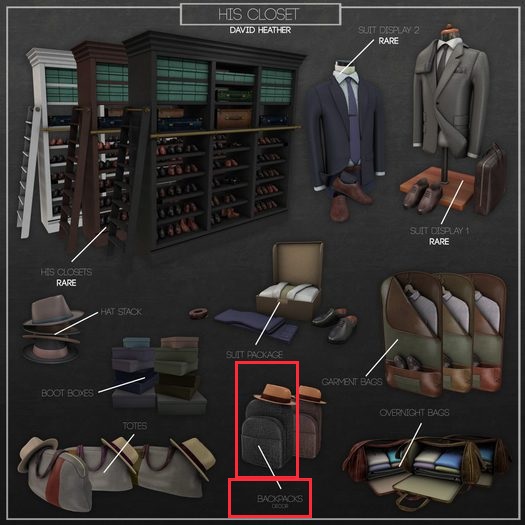 -David Heather-Backpack/Black