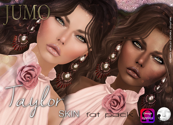 .:JUMO:. Taylor Skin Fat Pack - LELUTKA and Omega - ADD ME