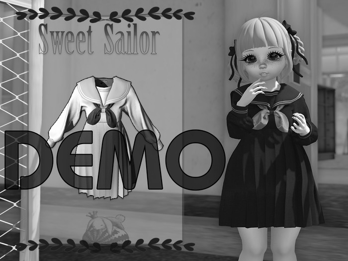 {MB} Sweet Sailor Dress DEMO (Kemono)