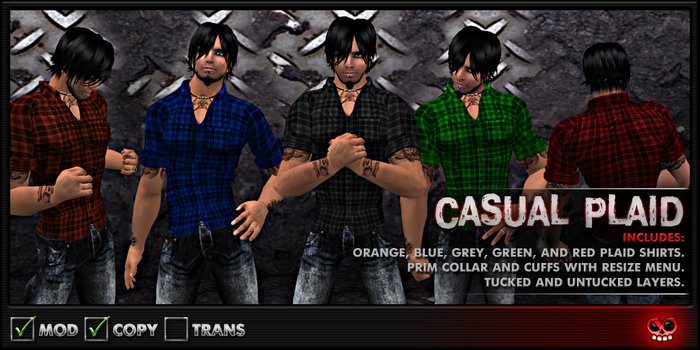 ::MORTALITY:: Casual Plaid