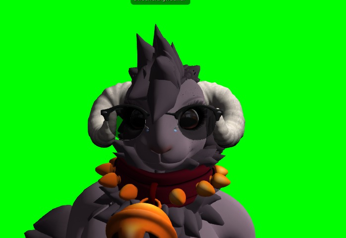 Furry sunglasses boxed