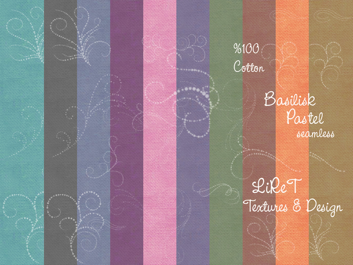 :: LiReT :: Basilisk Pastel Cotton Textures
