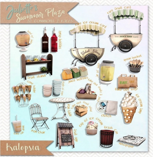 Kalopsia - Juliette's Ice Cream Cart RARE