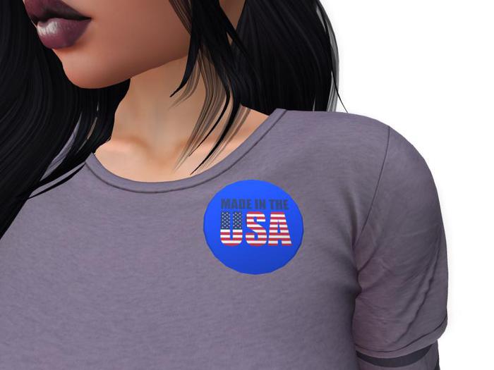 MagDilly, Made In The USA Badge