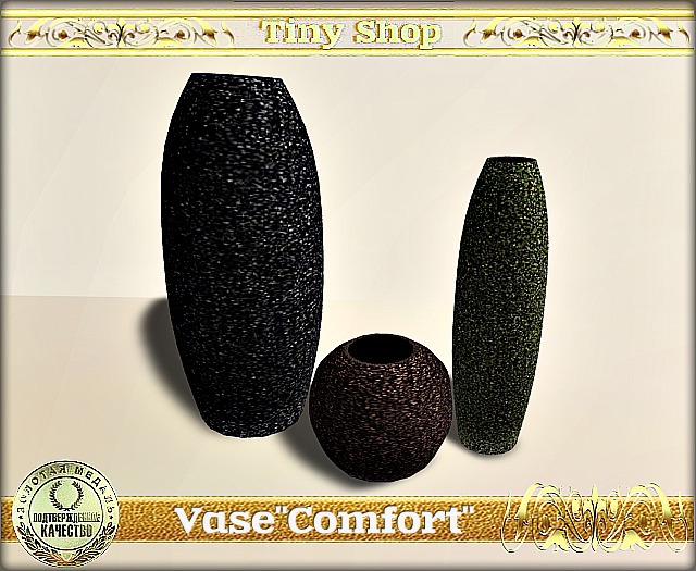 Vase"Comfort" 100% mesh (full perm).